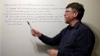Tutor Nick P Idioms (34) - Fall For Something Hook Line and Sinker.