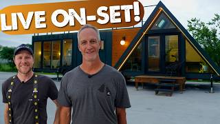 The Boys are Live on Set!