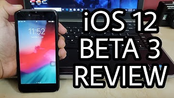 iOS 12 Beta 3 Review! New Features & Changes
