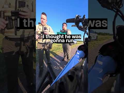 Biker WHEELIES In Front Of 4 COPS!