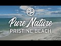 4k white beaches  calming waves with peaceful music for relaxation studying sleeping  5 hours