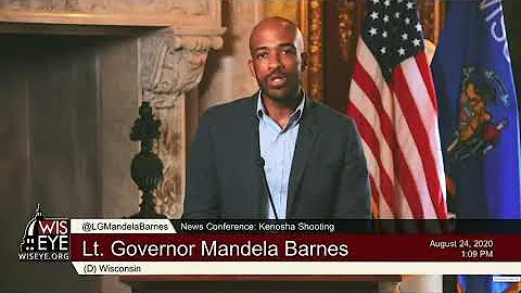 WisEye Morning Minute: Lt. Gov. Barnes Calls for Legislative Action Following Kenosha Shooting