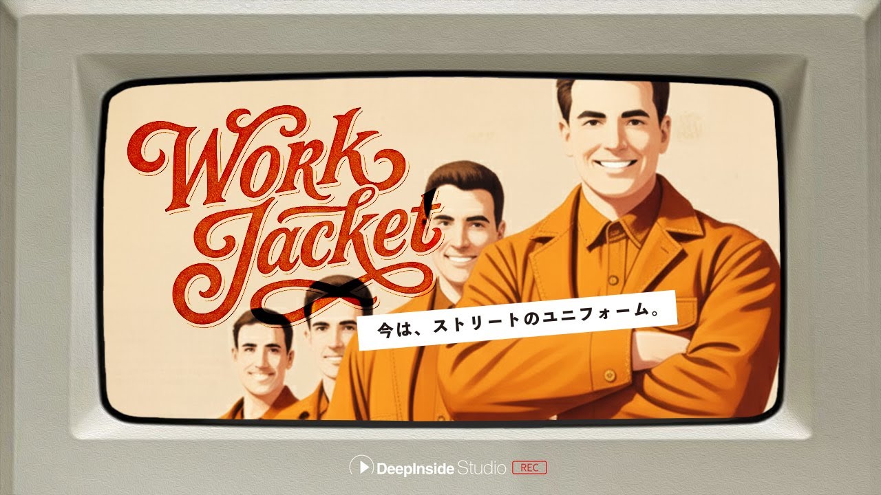 Work Jacket] Now it's the uniform of the street. - YouTube