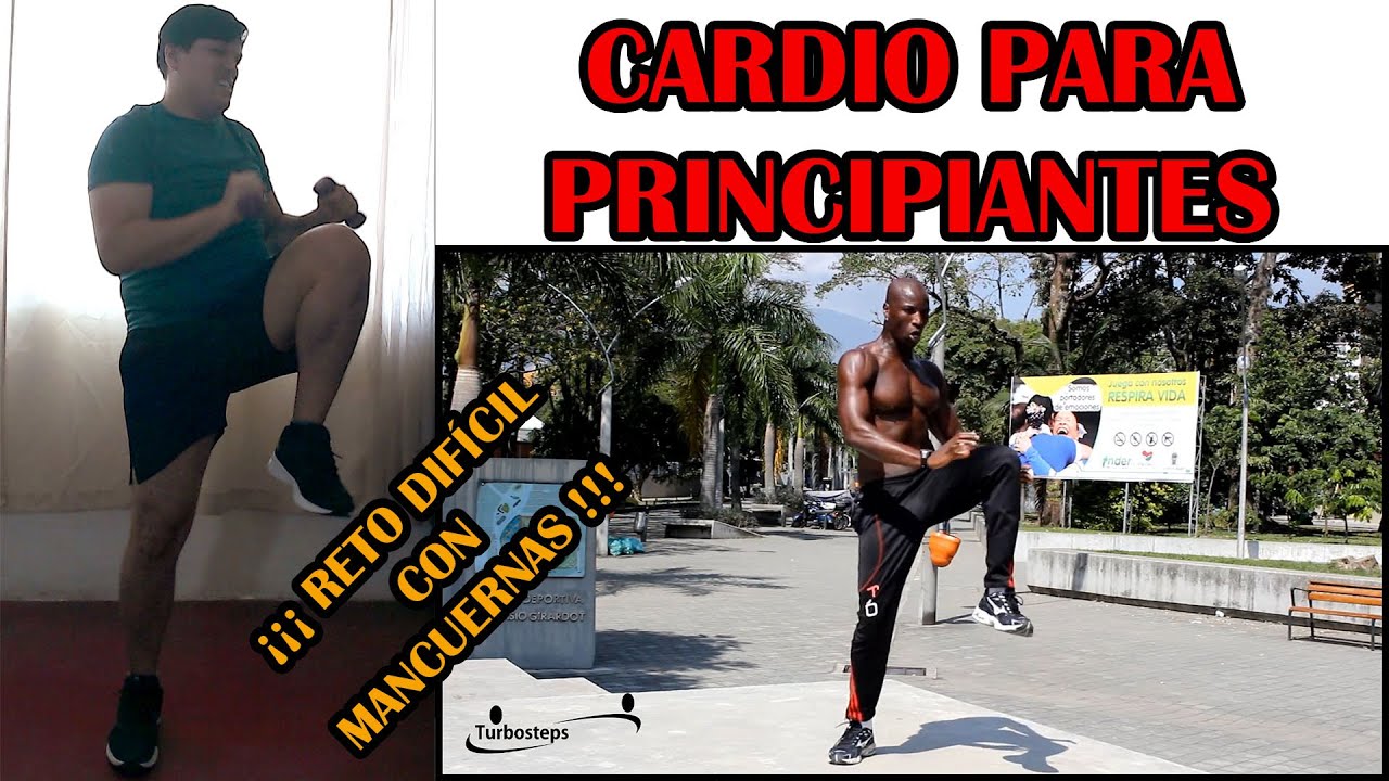 Reto Dificil Con Mancuernas De Rutina De Cardio Para Principiantes 