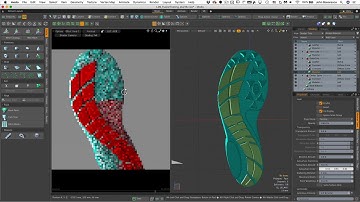 Modo Footwear Design - Lesson 10: 7. Adding Materials - Part 3