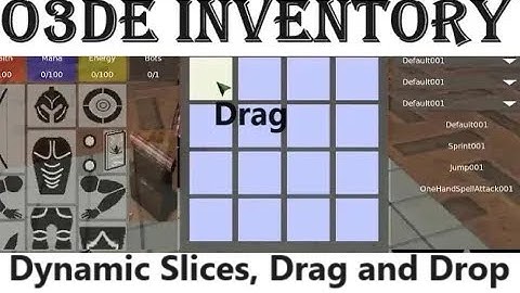 Open 3D Engine: UI dynamic slices (Inventory)