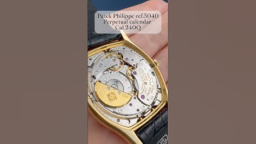 【perpetual calendar Cal.240Q】Patek Philippe. Automatic perpetual calendar movement