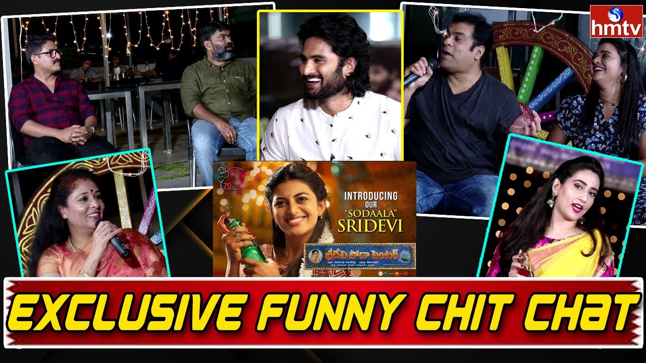 Sridevi Soda Center Team Funny Chit Chat | Harsha Vardhan | Rohini ...