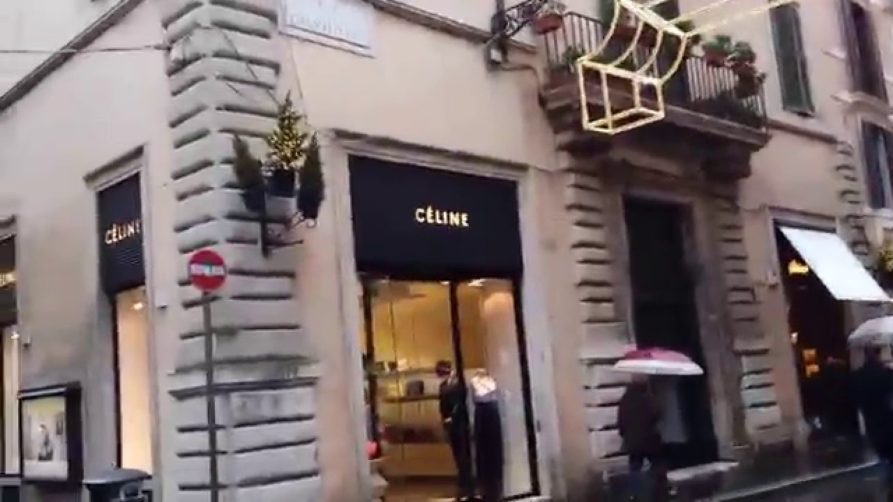 Via dei condotti a Roma - YouTube