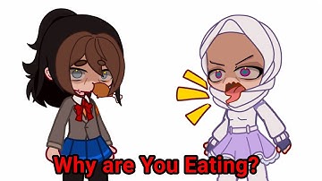 That one Girl When she sees someone eating: 😡