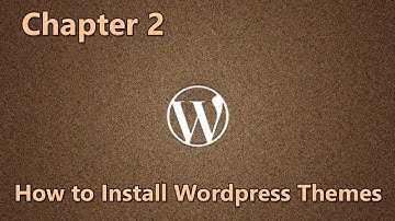 Chapter 2: How to Install Wordpress Themes in Urdu - Blogging with Wordpress