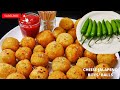 Party starter cheese jalapeo bites in 15 minutes  veg starter jalapeno cheese balls  cheese balls