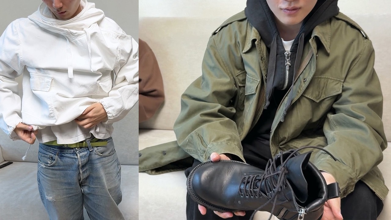 요즘 관심가는 빈티지 & 최근 구매한 블랙 부츠 2개