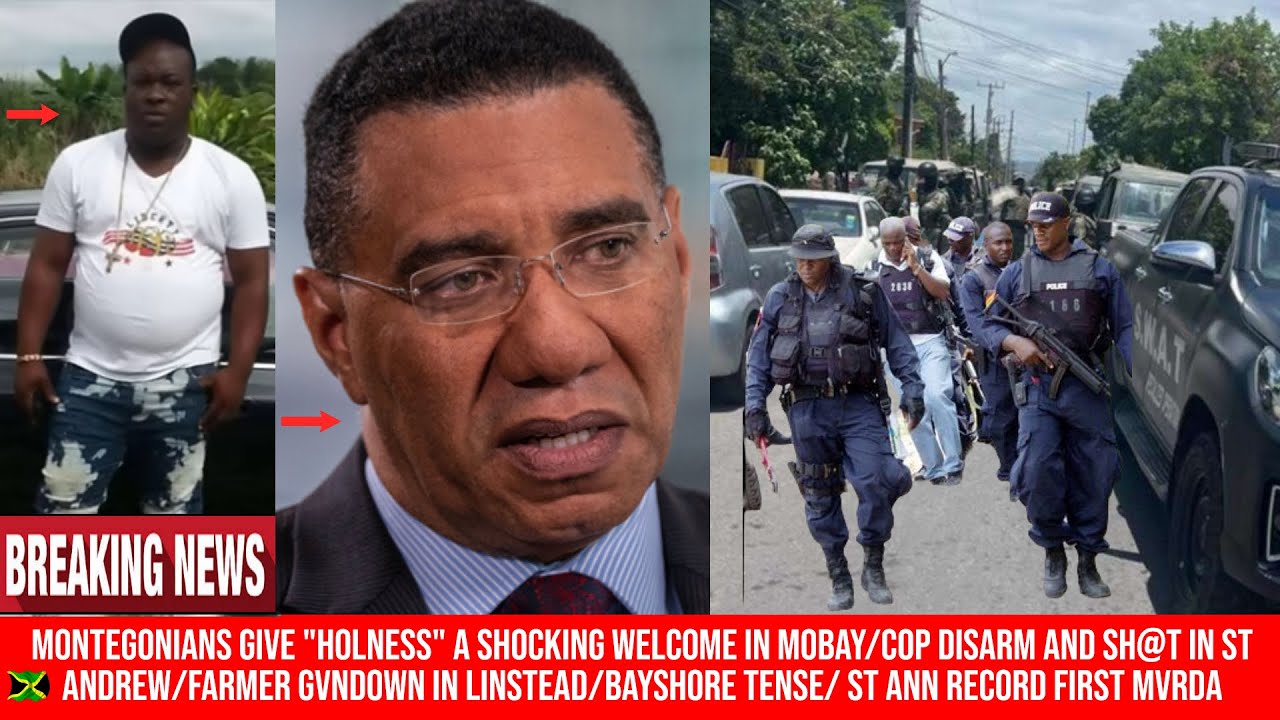 "HOLNESS" GET SHOCKING IN MOBAY/COP DISARM AND SHT/MAN GVNDOWN