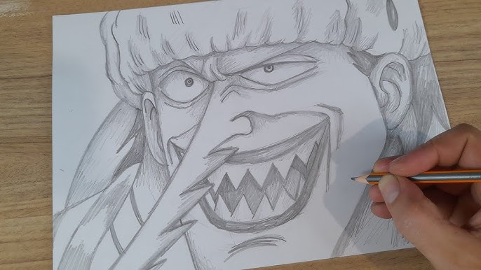 Como desenhar o Katakuri de One Piece passo a passo #2 