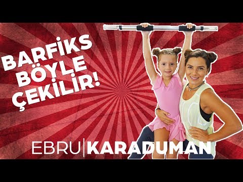 Çocuk Cimnastiğinde Evde Barfiks Çalışması | Ebru Karaduman ile Cimnastik!