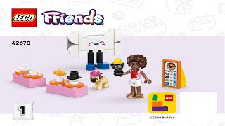 LEGO Instructions - Friends - 42678 - Pet Accessories Van - Pets (Book 1)