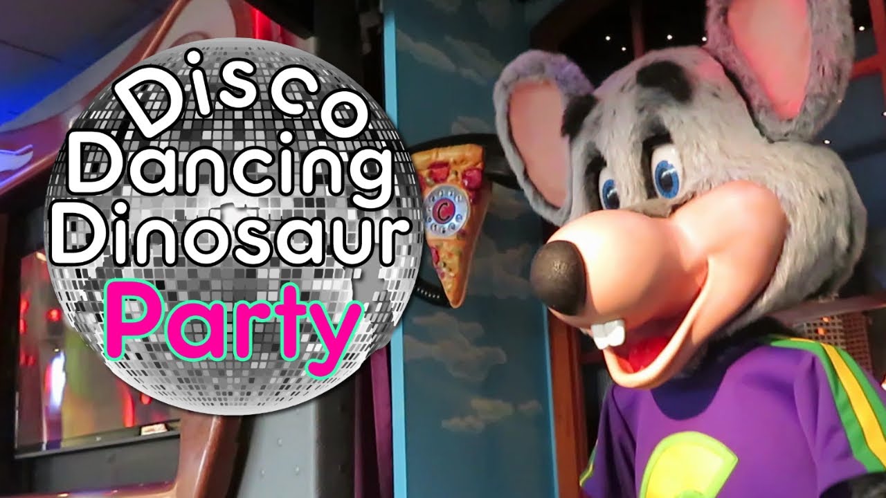 Chuck E. Cheese Disco Dancing Dinosaur Party (Crystal Lake, IL) YouTube