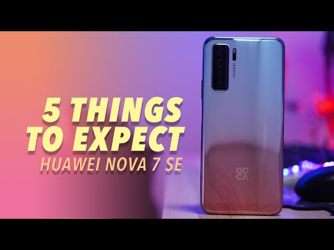 Huawei Nova 7 SE 5G Unboxing