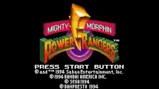 Game Gear Longplay [093] Mighty Morphin Power Rangers