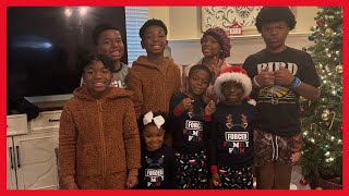 Christmas Morning with 8 kids! | Opening presents| Large family vlog