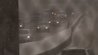Snow Storm Makes Travel Challenging