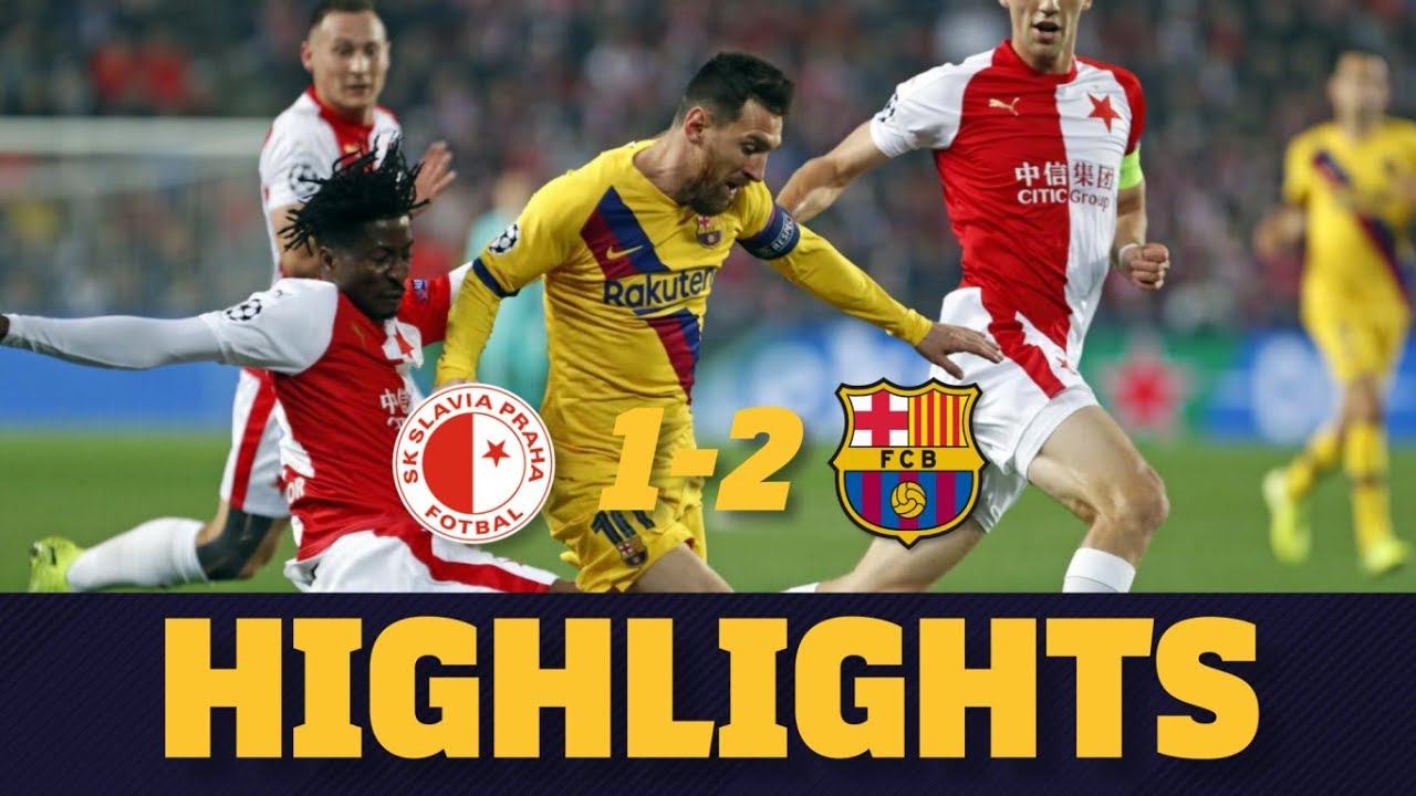 Big win for Slavia Prague before visit to Camp Nou