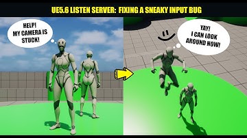 How to Fix Listen Server Mouse Bug in Unreal Engine 5.6 | Enhanced Input Blueprint Fix