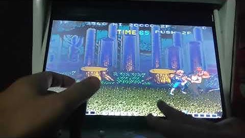 Double Dragon - arcade - Fliperama Caseiro com Raspberry 3 b+ - gameplay