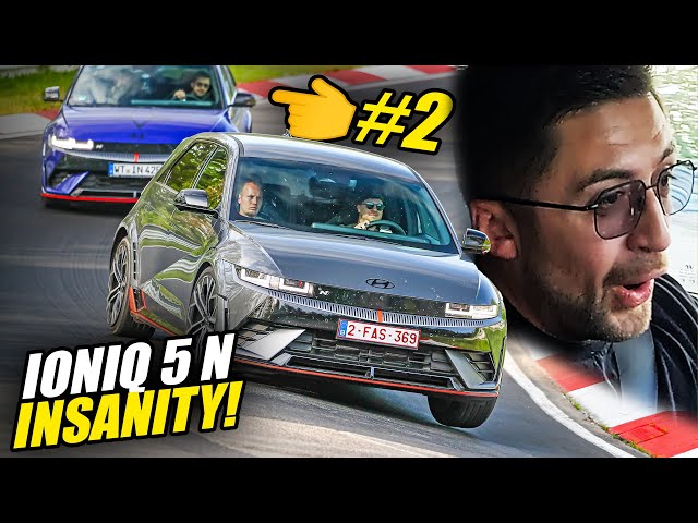 The INSANE Hyundai IONIQ 5 N // REAL Nürburgring Performance! class=