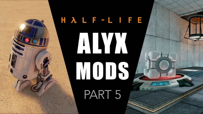 Half-Life 1, in HL: Alyx, on Valve Index 