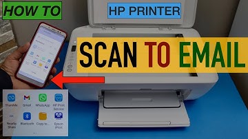 HP Printer Scan To email.