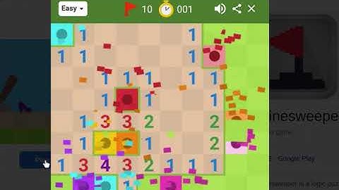 13 second minesweeper easy mode record