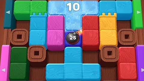Wood Away Block Jam Level 201 Game Walkthrough Solution