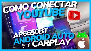 COMO CONECTAR YOU TUBE / WEB LINK - APPLE CARPLAY E ANDROID AUTO / PIONEER TELA 9" DMHAP6650BT