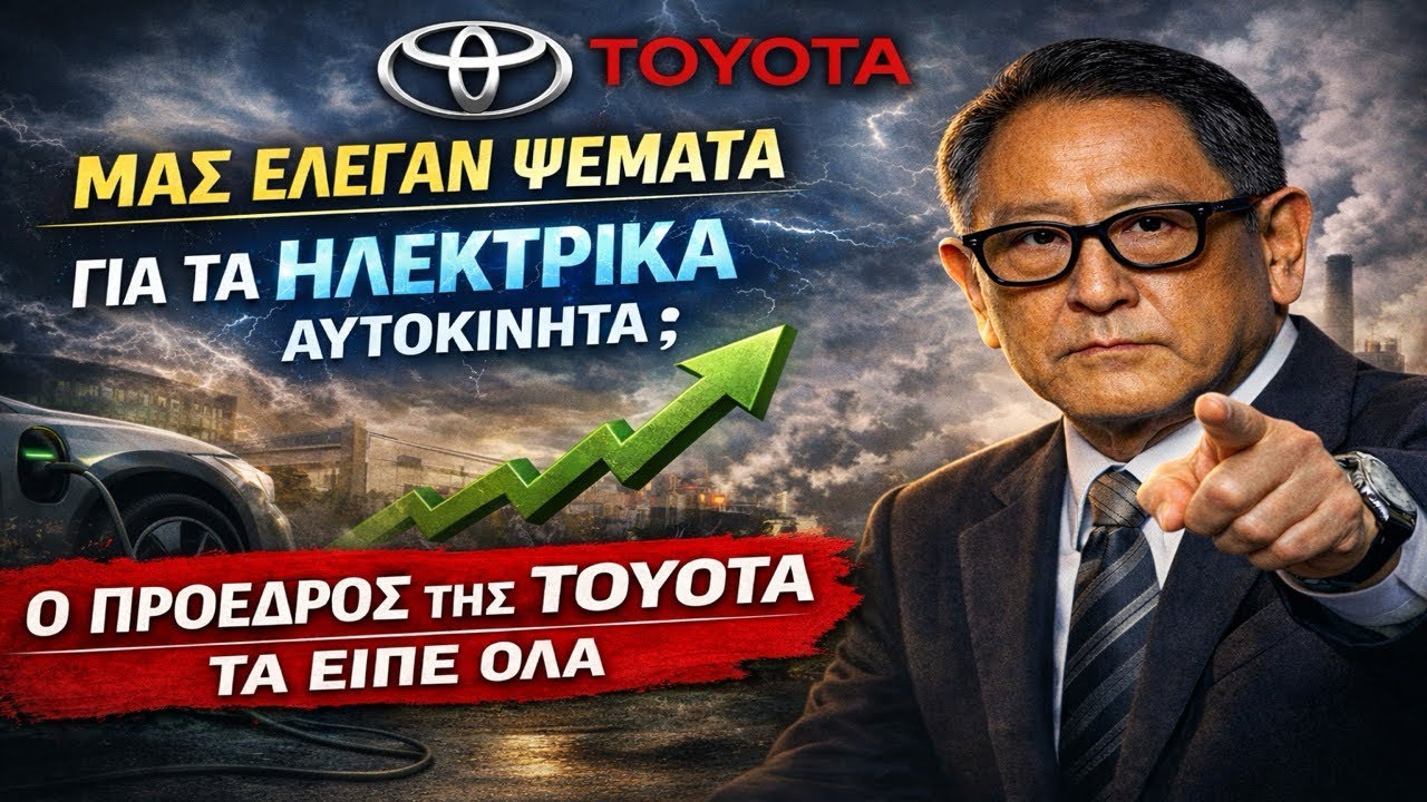 ΜΑΣ ΕΛΕΓΑΝ ΨΕΜΑΤΑ ΓΙΑ ΤΑ ΗΛΕΚΤΡΙΚΑ; Ο ΠΡΟΕΔΡΟΣ ΤΗΣ TOYOTA ΑΠΟΚΑΛΥΠΤΕΙ ΤΗΝ ΑΛΗΘΕΙΑ!