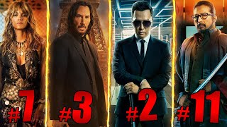 Who’s the Most Skilled Fighter in John Wick | Ranking Every Fighter From WEAKEST To STRONGEST