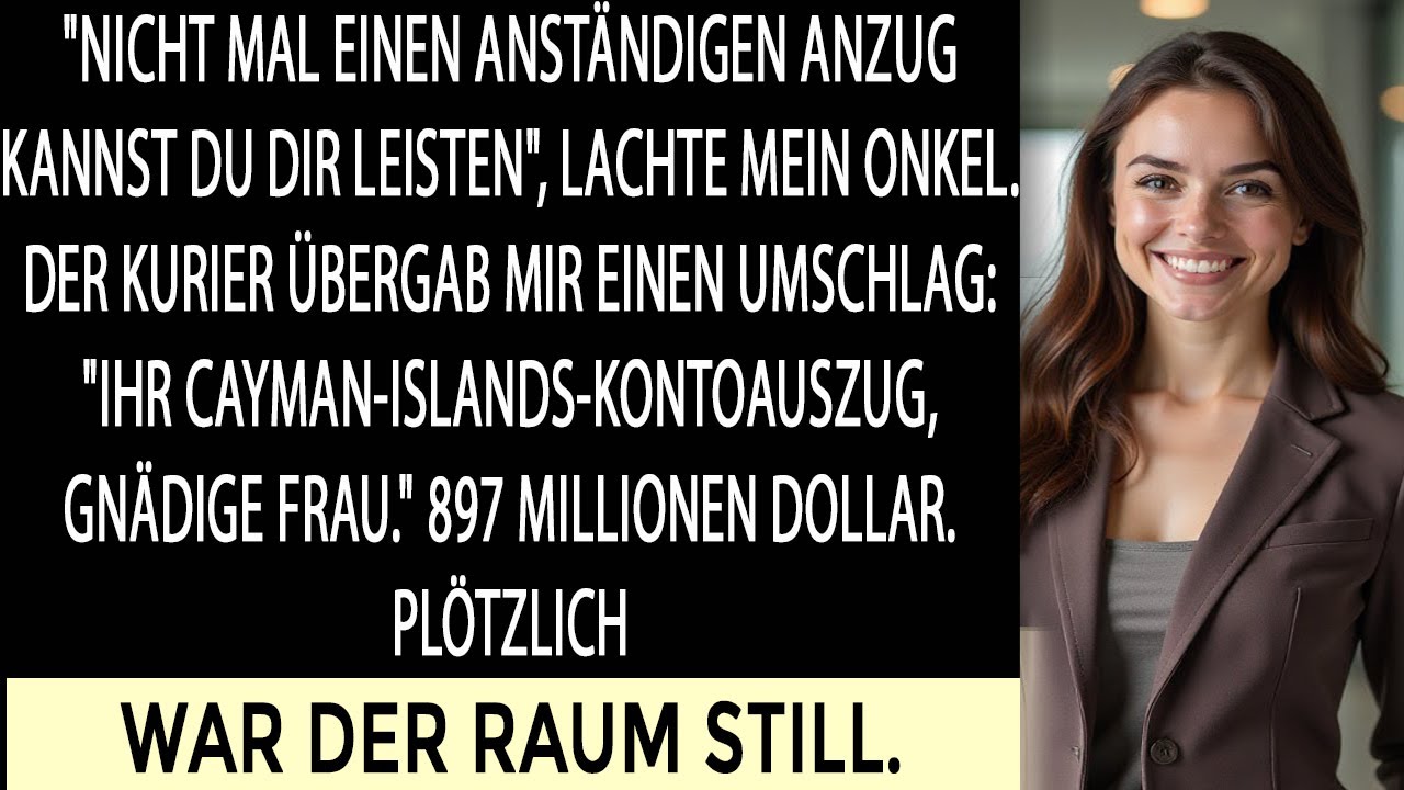 BEIM FAMILIENTREFFEN NANNTEN SIE MICH PLEITE — DANN KAM MEIN OFFSHORE-KONTOAUSZUG