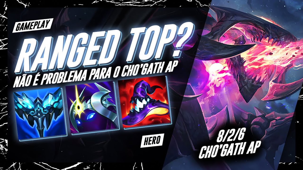 COUNTERE O SEU COUNTER | CHO'GATH VS VAYNE TOP NO MESTRE - YouTube
