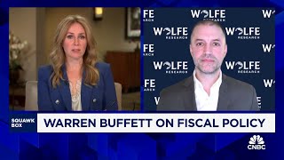 Taxes will have to go up eventually to tackle the deficit, says Wolfe Research's Tobin Marcus