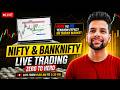LIVE TRADING NIFTY BANKNIFTY and SENSEX OPTIONS 22 May #livetrading