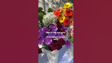 Every party needs this 🥰 #bouquet #flowerbar #bridalshower #babyshower #partyideas