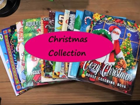 2021 Christmas Coloring Book Collection