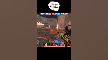 Kuboom Hacker 😱💀 | Hacker In Tdm Match 🔥 | #кубум #kuboom #trollface