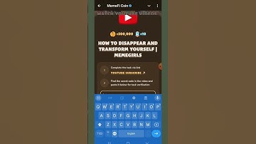 HOW TO DISAPPEAR AND TRANSFORM YOURSELF | MEMEGIRLS | MemeFi Code |