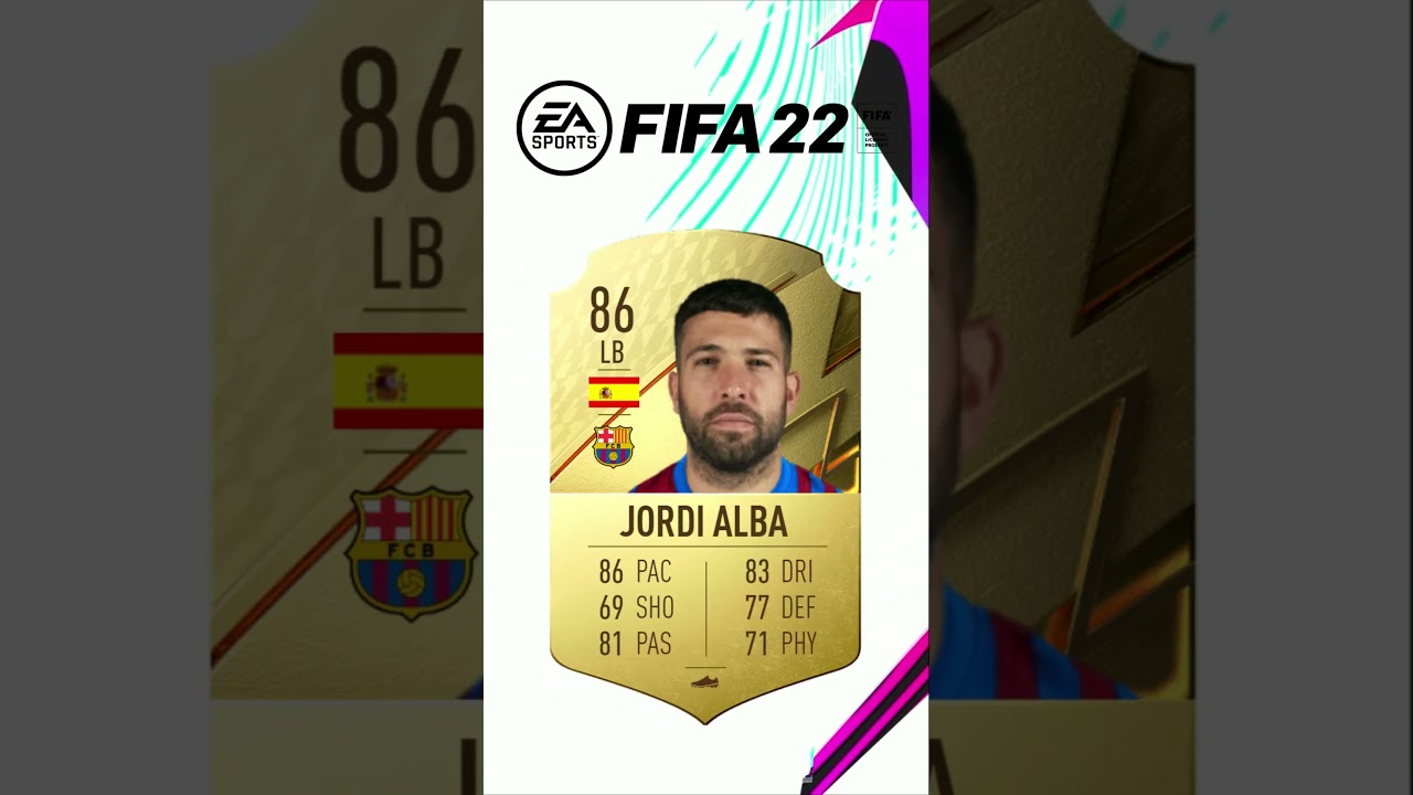 Jordi Alba Evolution in FIFA (18-24) 🤯⚡ 