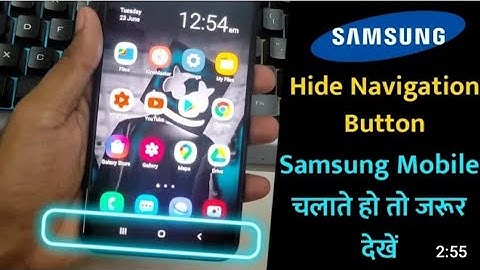 Navigation bar setting for Samsunga52s5g | Samsung A52s,A52,A72