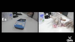 QPAY POS Contact-less Machine vs Cash