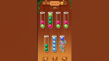 Woody Sort: Ball Sort Puzzle Level 10