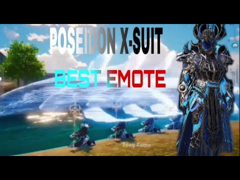 POSEIDON X-SUIT EMOTE ||BGMI|| ||SATYA YT||